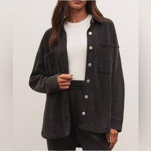 Z supply all day knit denim jacket